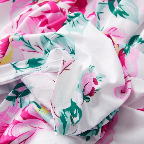 NEW Mommy and Me White Floral Dress - Picture 7 of 9